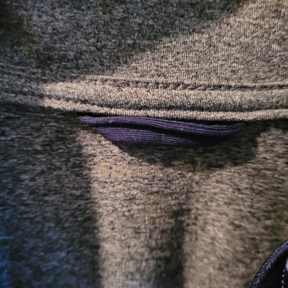 Sport Tek Stretch Full Zip Jacket with Thumb Holes - Picture 3 of 6